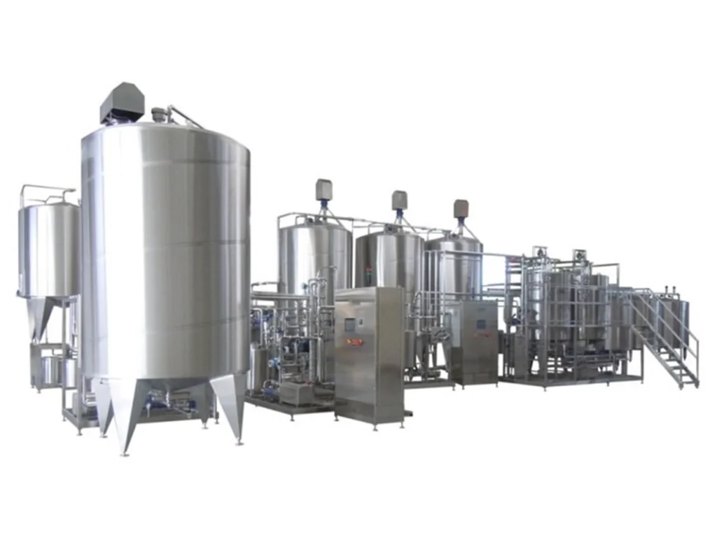Línea de producción de bebidas diseñada para garantizar procesos seguros y eficientes